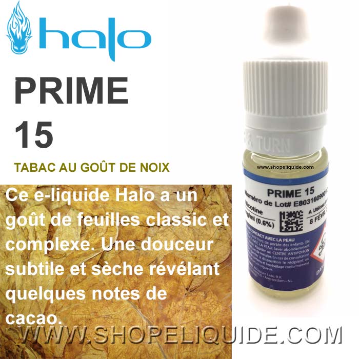 E-LIQUIDE HALO PRIME 15