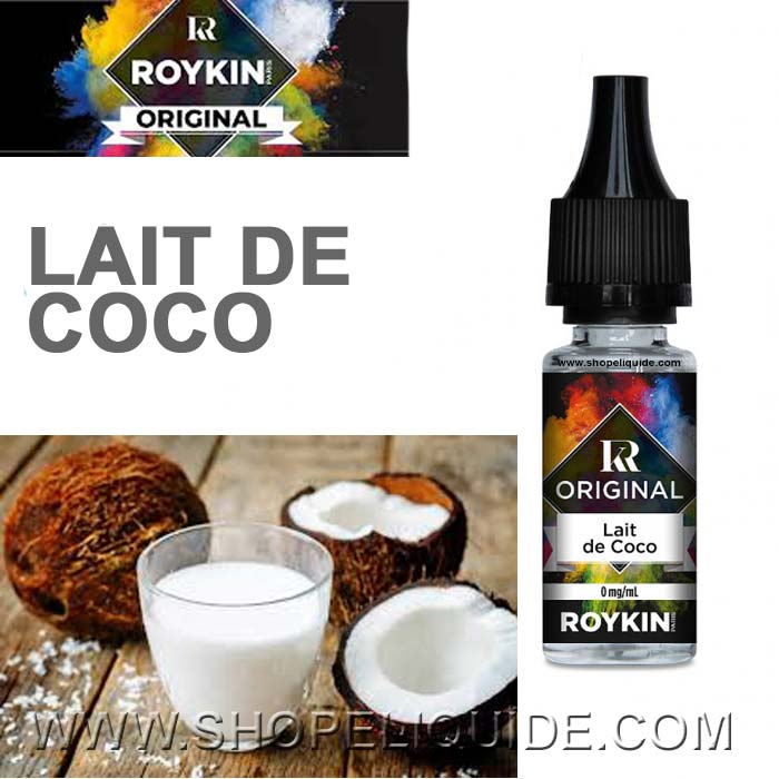 E-LIQUIDE ROYKIN LAIT DE COCO