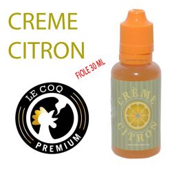 LE COQ QUI VAPE 30 ML CREME CITRON