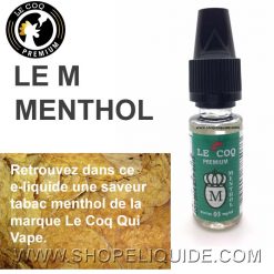 LE COQ QUI VAPE M MENTHOL