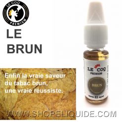 LE COQ QUI VAPE TABAC BRUN 10 ML
