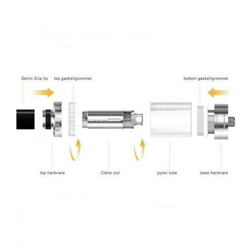 aspire cleito clearomiser 3
